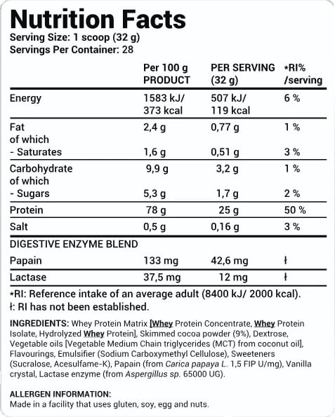 ARMY1 Whey Protein 908gr