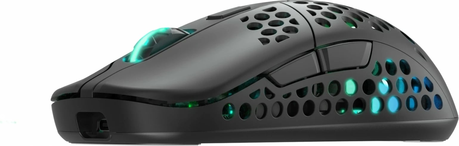 Maus Cherry XTRFY M42 RGB, Ambidextrous, Optical, RF Wireless + USB Type-C, 19000 DPI, Bardhë Maus Cherry XTRFY M42 RGB, Ambidextrous, Optical, RF Wireless + USB Type-C, 19000 DPI, Bardhë