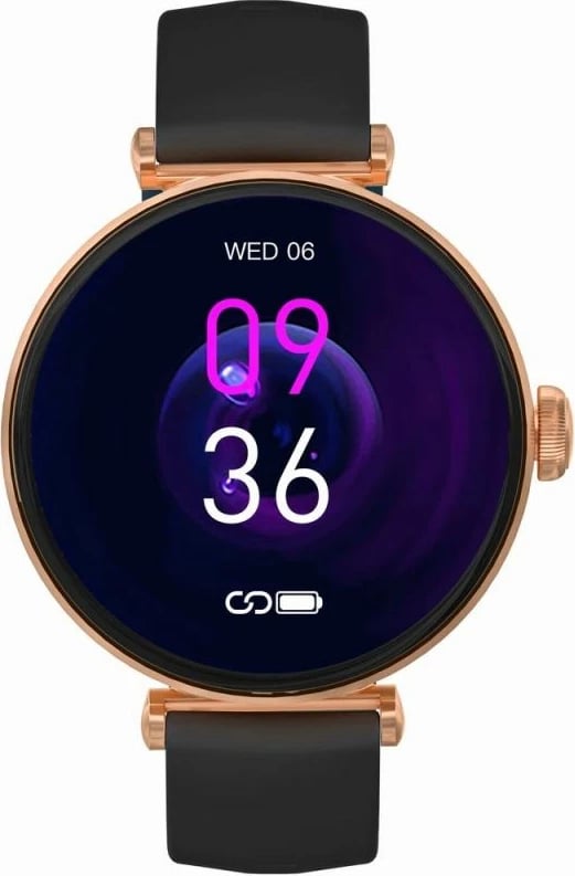 Smartwatch Gravity për femra, rozë e zezë