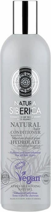 Balsam flokësh Natura Siberica Natural Hair Conditioner Volume And Nourishment 400ml