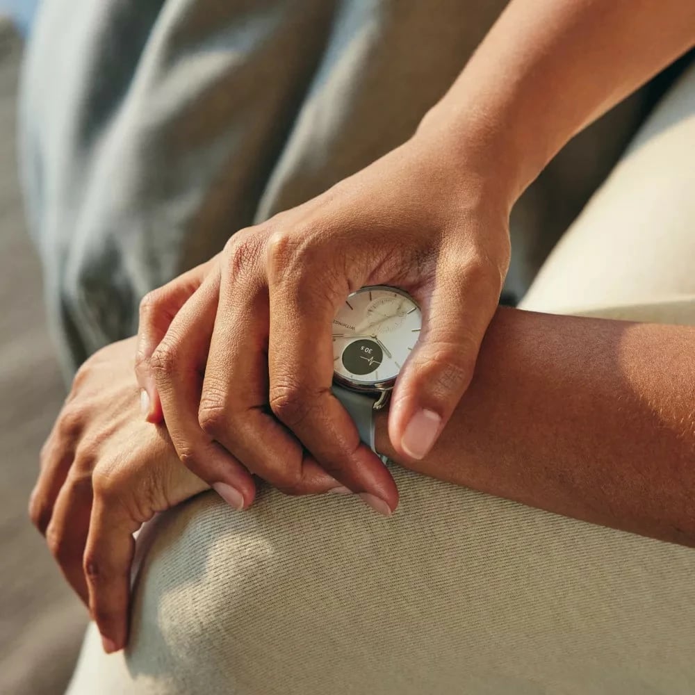 Smartwatch Withings ScanWatch 2, 1.6 cm, OLED, 34.6 g, bardhë