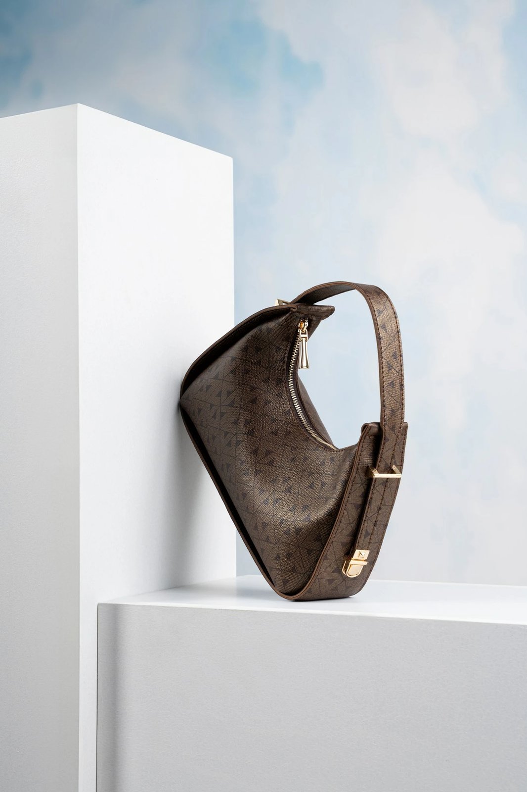 Çantë dore Lucky Bees, kafe, 1263