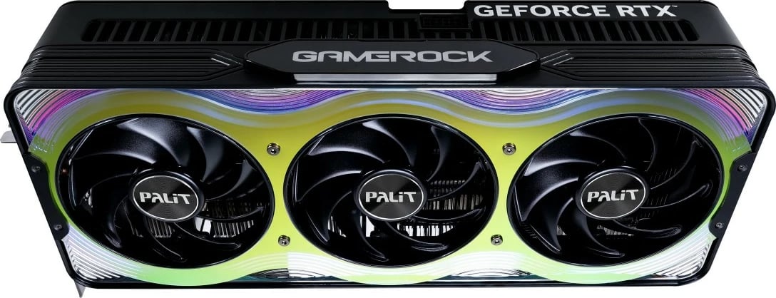 Kartë grafike Palit GeForce RTX 5090 GameRock OC, 32 GB GDDR7, 512-bit, 3 ventilatorë