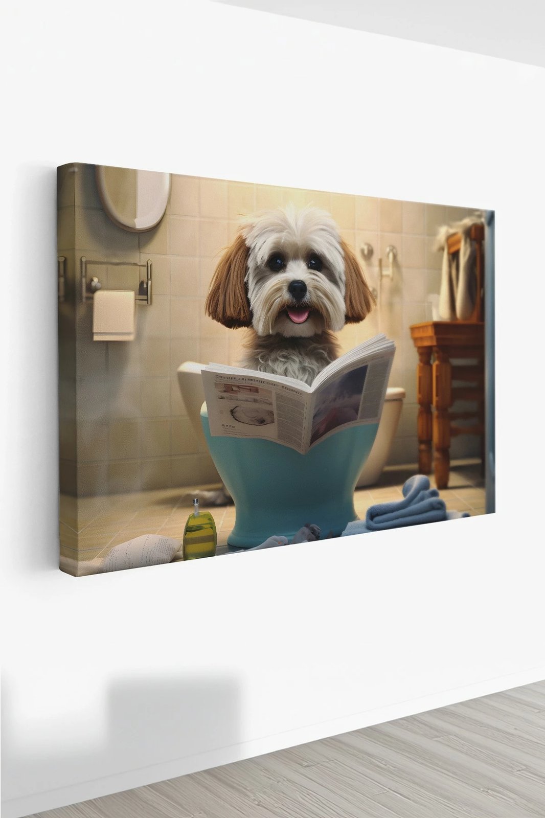 Pikturë dekorative në kanavacë, shumëngjyrëshe, Wallity Ersyaıhyvn37, 40x60cm