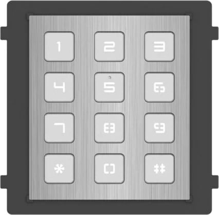 Modul tastierë numerike Hikvision DS-KD-KP/S, për automatikë Modul tastierë numerike Hikvision DS-KD-KP/S, për automatikë