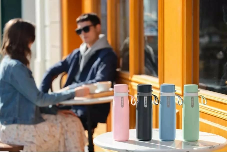 Termos Philips GoZero Daily AWP2771GRR/58, 550 ml, Gri