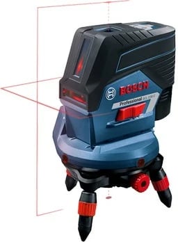 Nivelues lazer Bosch GCL 2-50 C me RM2 dhe BT150, 12V, zi/blu
