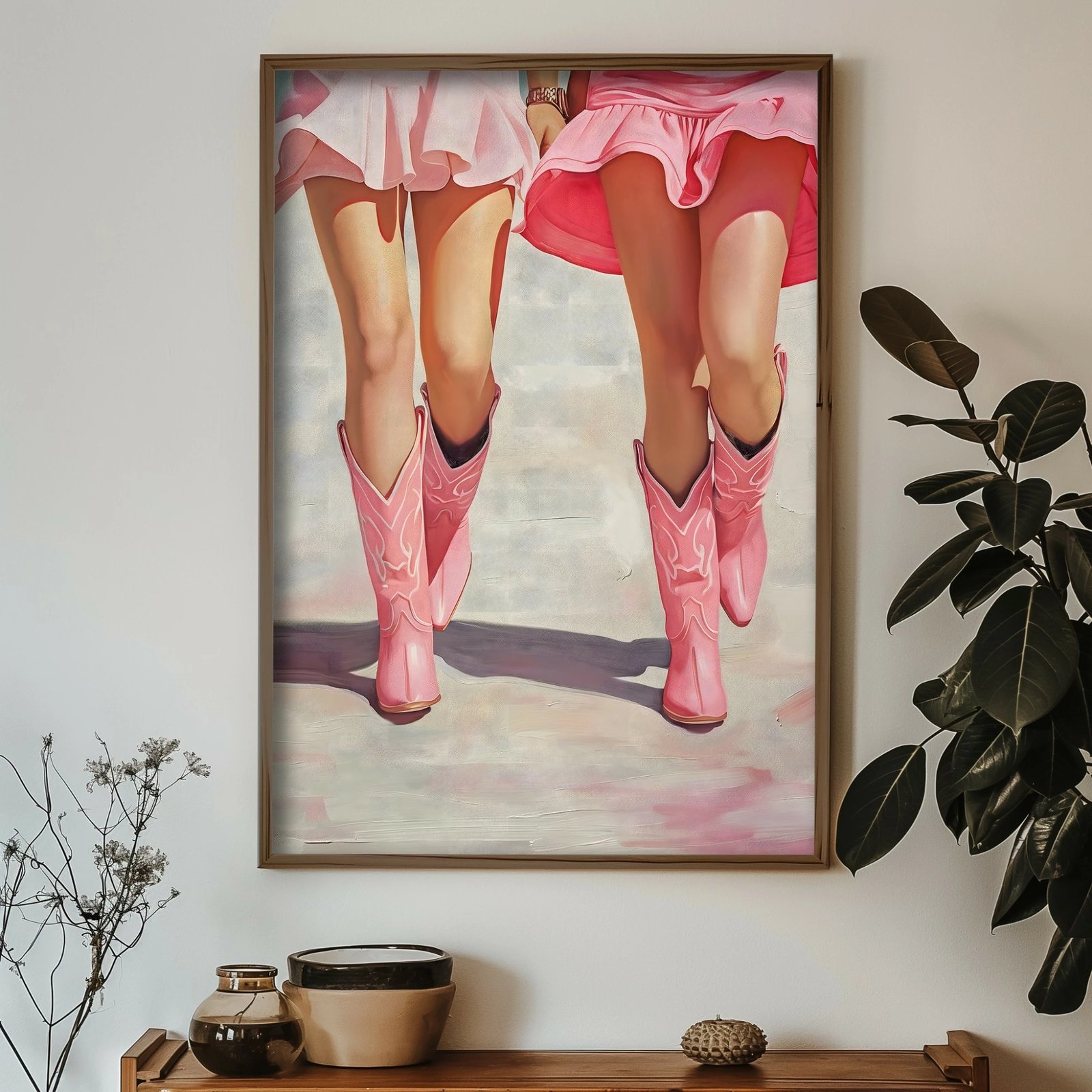 Pikturë dekorative me kornizë MDF, Wallity, GE086-L