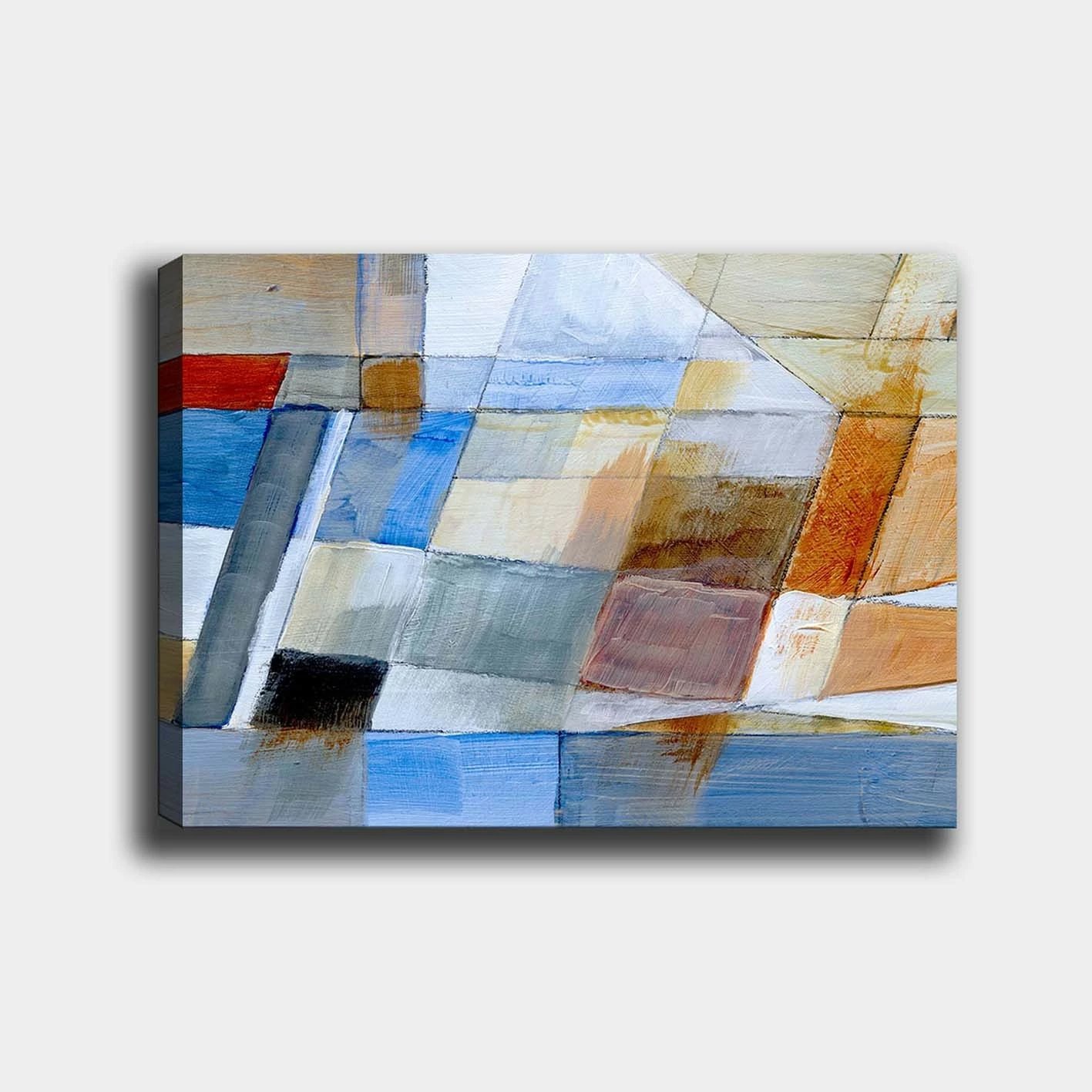 Pikturë dekorative në kanavacë, shumëngjyrëshe, 70x100cm, 97239719_70100