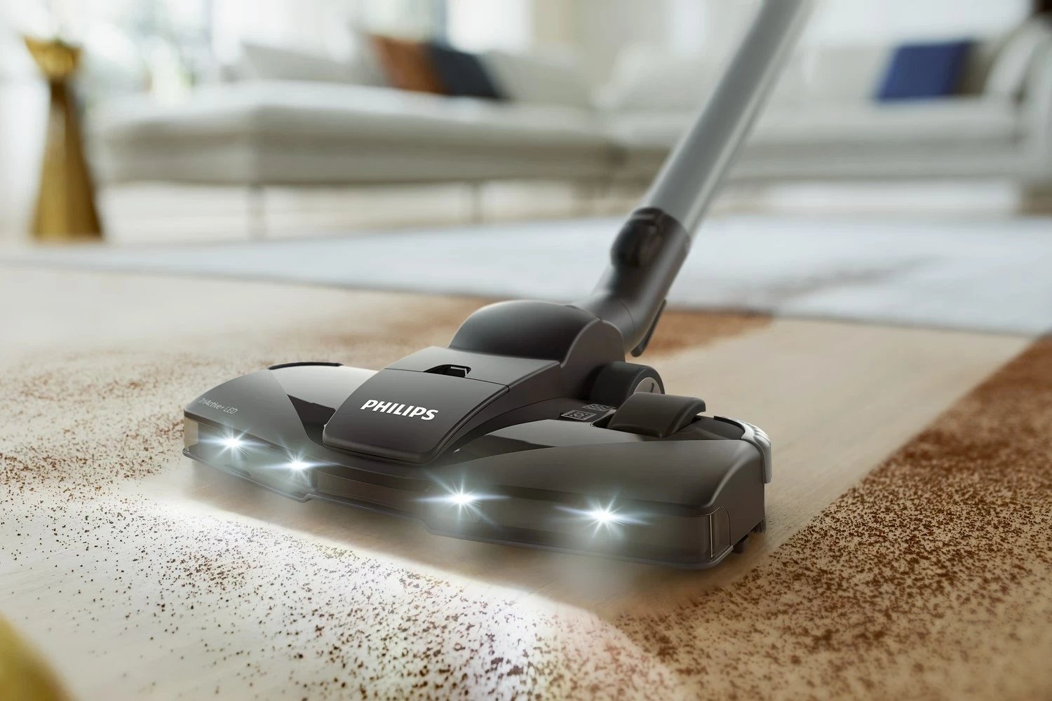 Fshesë me korrent Philips Performer LED XD 8152/12, Gri
