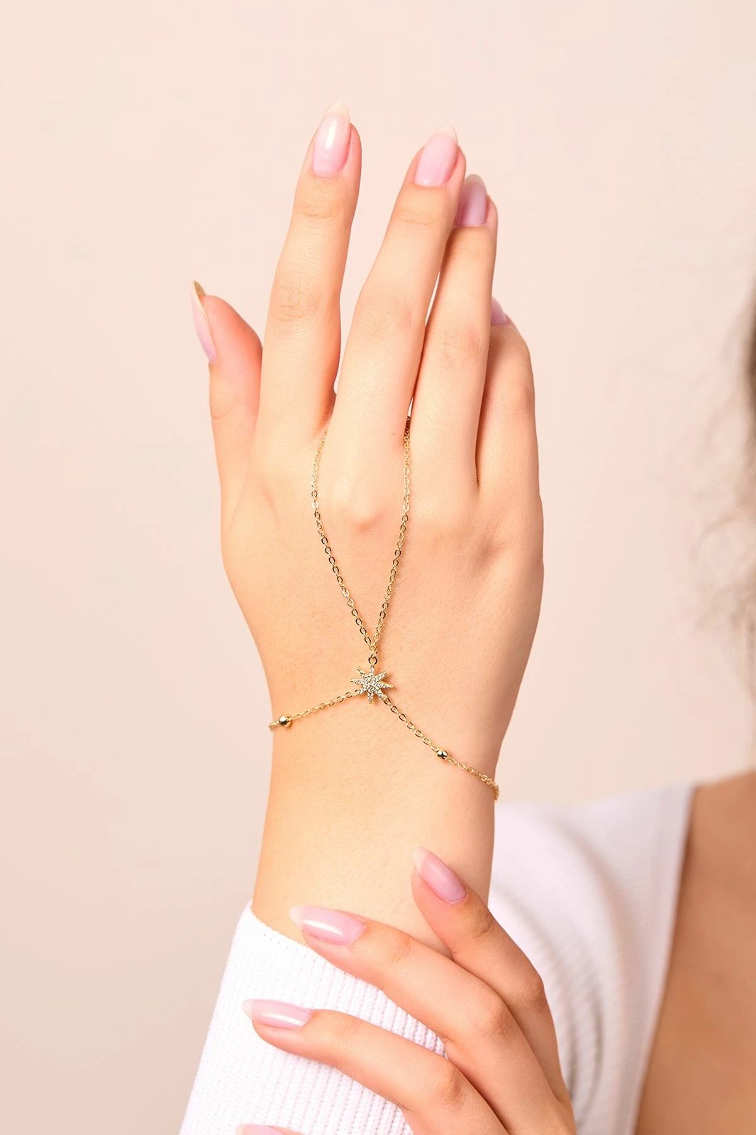 Zinxhir metali Elika, ngjyrë ari, CSHM9954