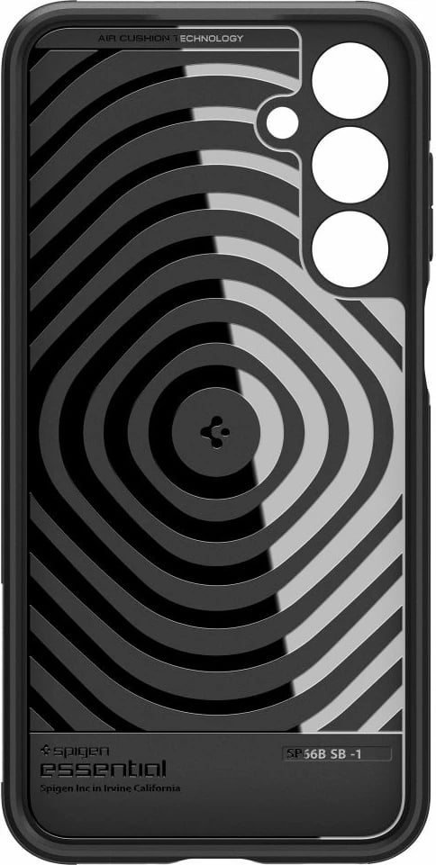 Mbështjellës Spigen Essential SandBlast për Samsung Galaxy M35 5G, i zi