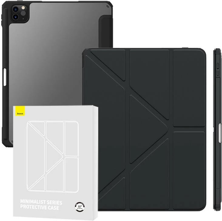 Mbështjellës Baseus Minimalist për iPad Pro 11" (2018/2020/2021/2022), i zi