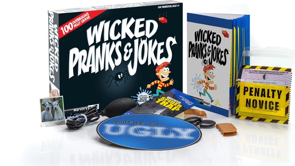 Wicked Pranks & Jokes Playset