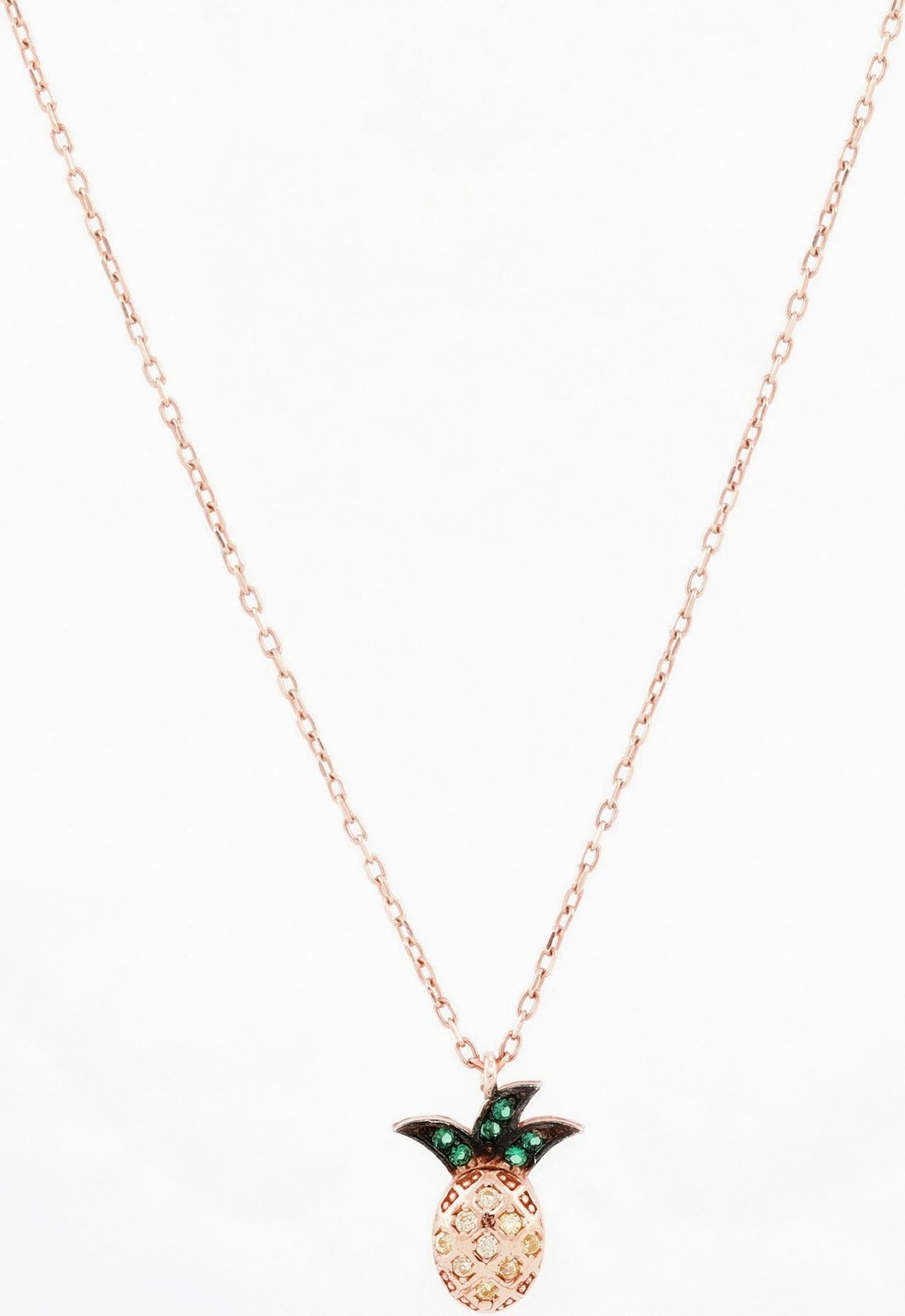 Qafore argjendi, ngjyrë rose gold, Jumeon, 10847ROS