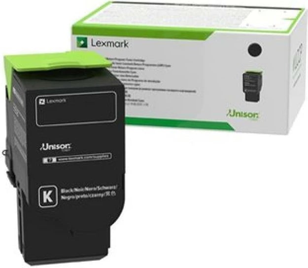 Toner Lexmark 78C2XKE rendiment i lartë 5500-8800 faqe, e zezë
