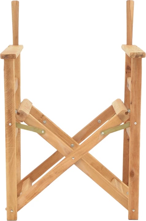 Karrige regjisori, kornizë Kompa, dru ahu, ngjyrë natyrale, 56.5x54x88cm