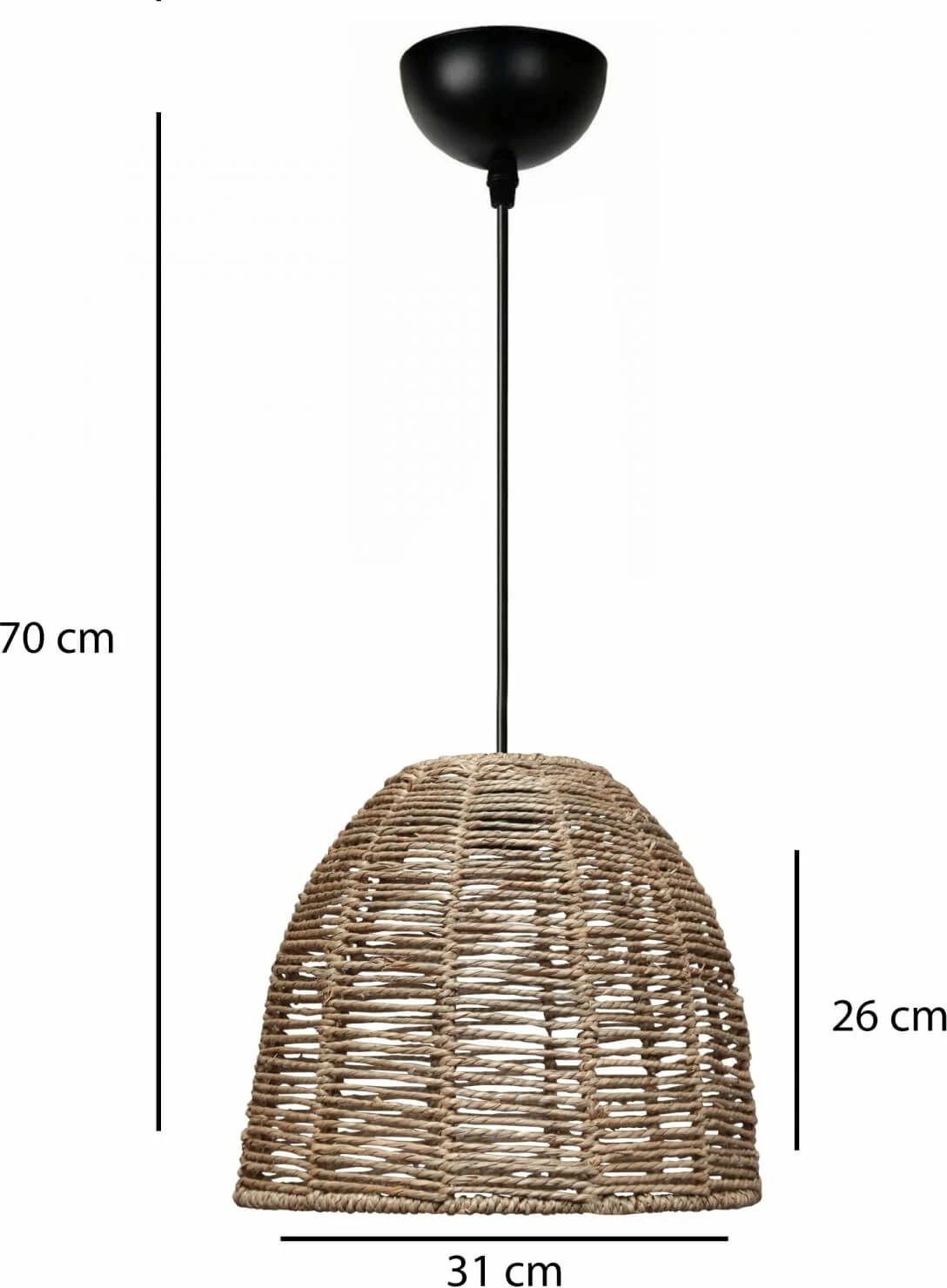 Llambë tavani Opviq, ngjyrë natyrale, 241911 Llambë tavani Opviq, ngjyrë natyrale, 241911