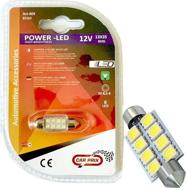Lampa Led Sulfide 12v Sv8,5-8 13x35mm