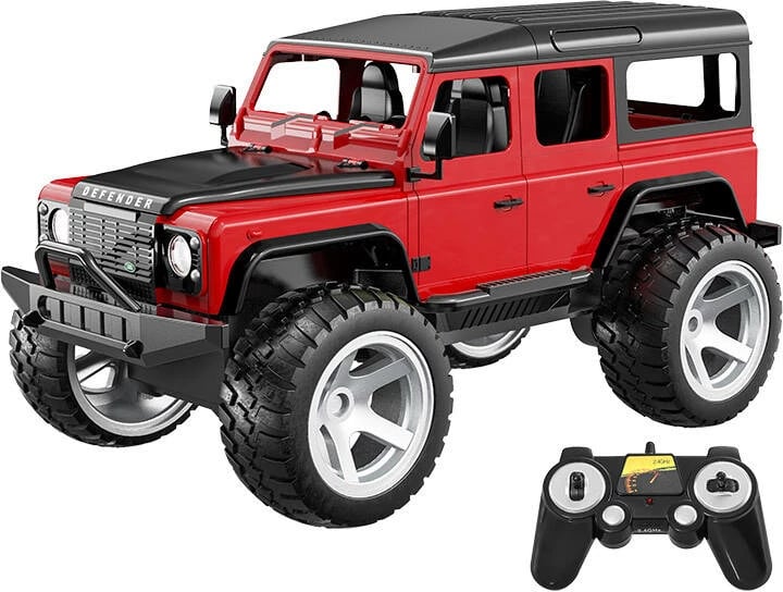 Makine me telekomandë Double Eagle Land Rover Defender E362-003, 1:14, e kuqe