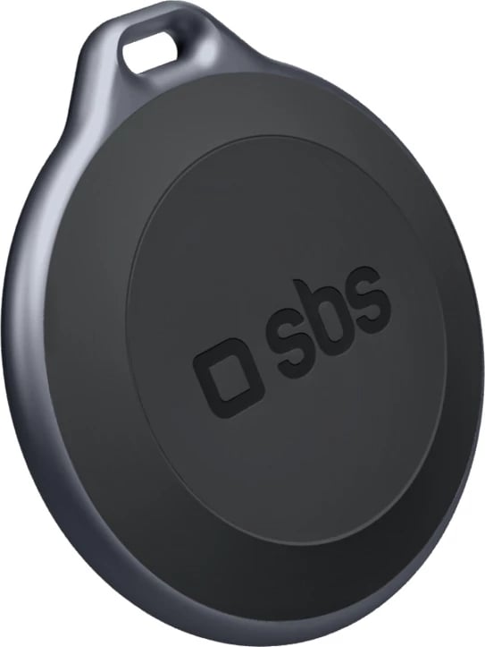 Tracker gjurmues, SBS, My Tag, kompatibil me iOS/Android, rreze deri 50 m, alarm 90–100 dB, IP65, bateri CR2032, e zezë