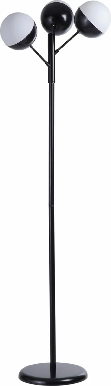 Llambë dyshemeje Opviq, 8948-1, e bardhë dhe e zezë