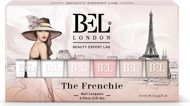 BEL London The Frenchie Set – 6 Pack Nail Polish Set