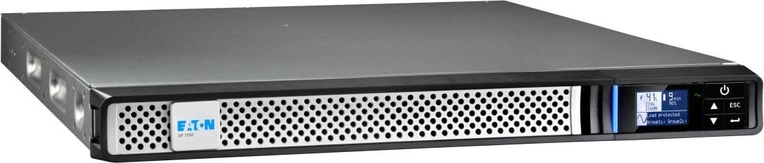 UPS Eaton 5P 1150i Rack 1U G2, 1150VA, 920W, i zi/argjendtë