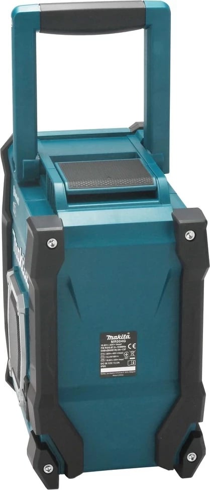 Radio Makita MR004G, Analog & digital, Blu