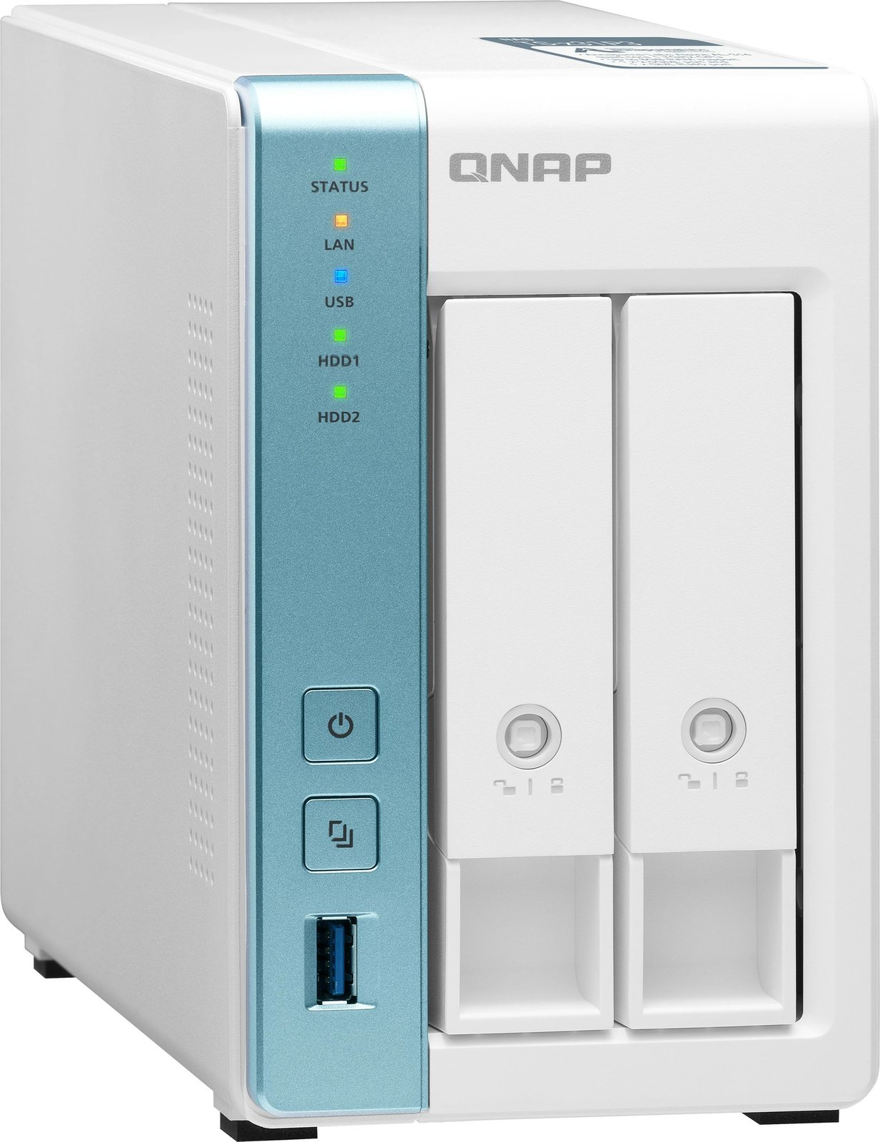 NAS QNAP TS-233, Mini Tower, ARM Cortex-A55, 2 GB, QNAP QTS