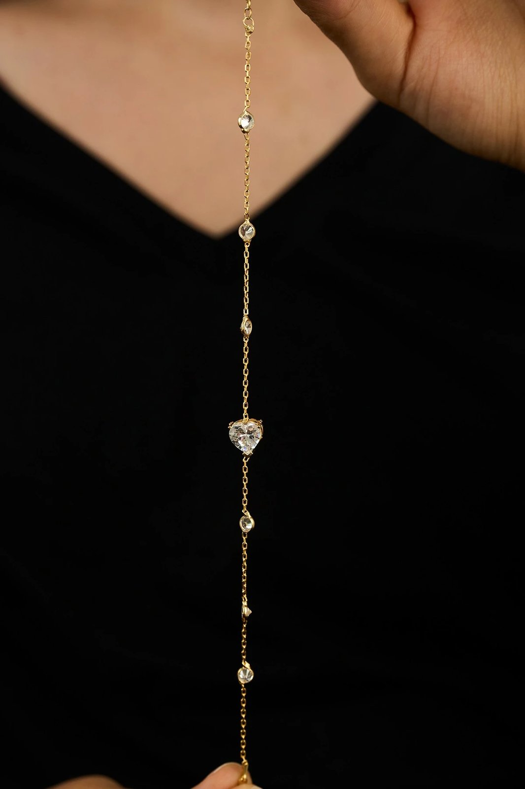 Byzylyk argjendi Elika Silver, ngjyrë ari, TFNY65201