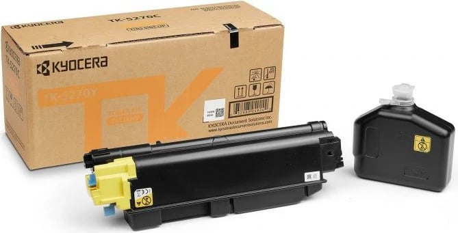 Toner, Kyocera TK-5270Y rendiment 5,500–8,800 faqe, origjinal, e verdhë