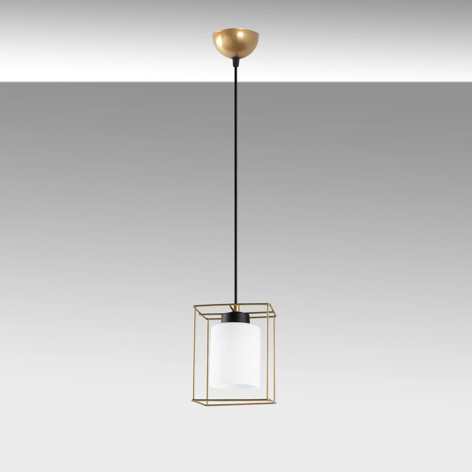 Llambë tavani Opviq Swank - 702 - 6, ngjyrë ari