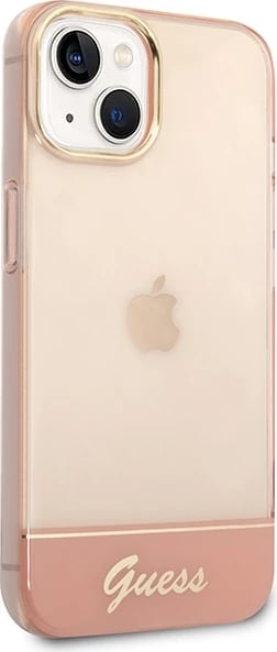 Mbështjellës Guess GUHCP14MHGCOP për iPhone 14 Plus 6.7", rozë, hardcase Mbështjellës Guess GUHCP14MHGCOP për iPhone 14 Plus 6.7", rozë, hardcase