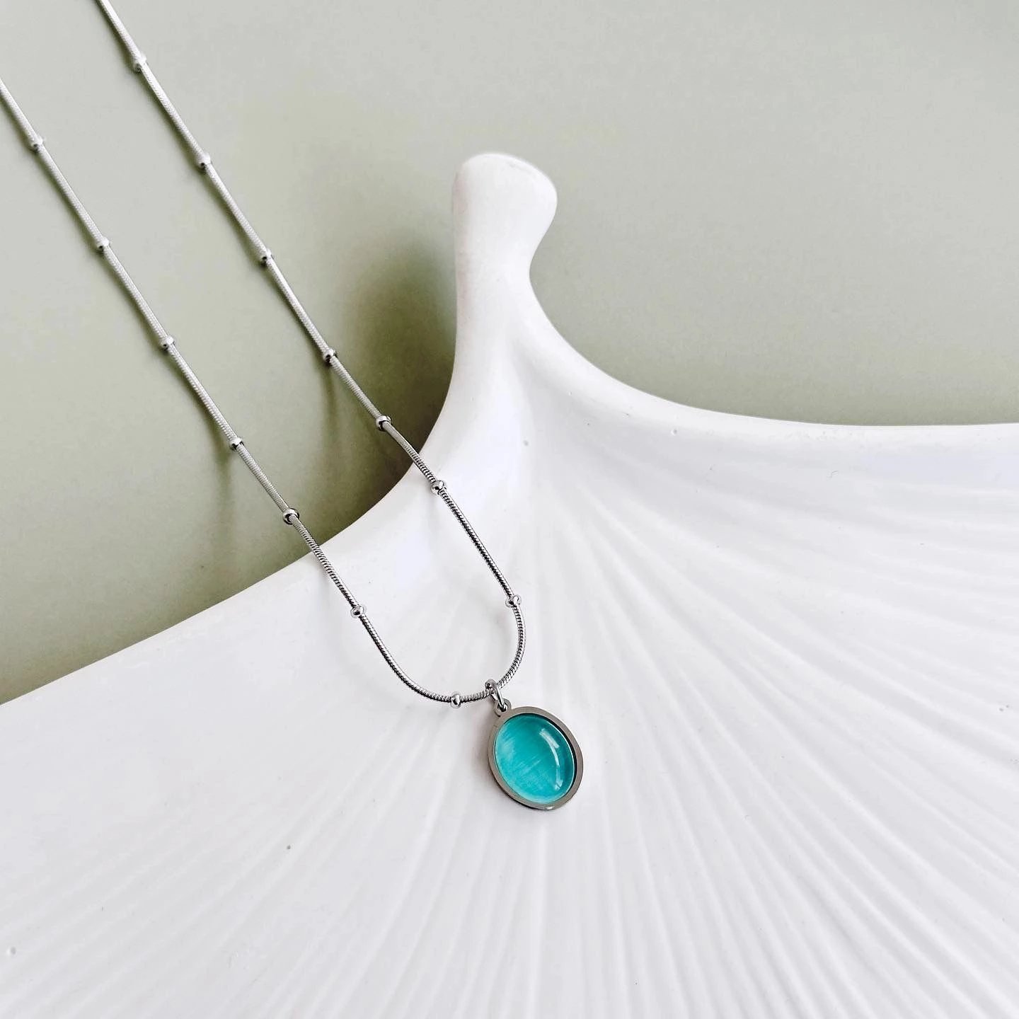 Varëse çeliku Jumeon, ngjyrë argjendi-turkuaz, Florida