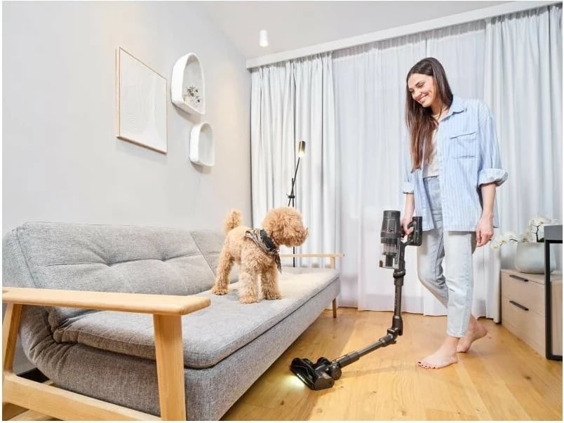 Fshesë me korrent pa kabllo ETA Terier 524790000, 25.2V, filter HEPA, e zezë