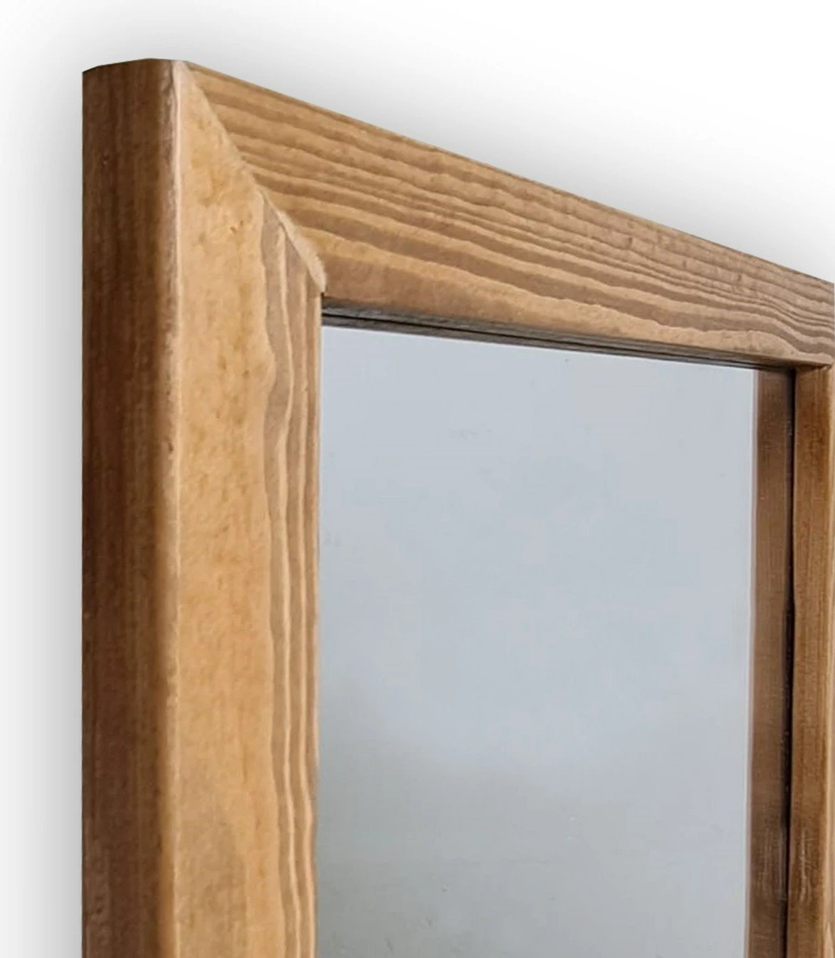 Pasqyrë e gjatë Cheval, kornizë druri, 45x145cm