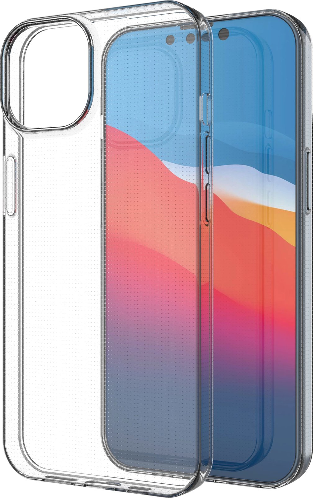 Mbështjellës Hurtel Ultra Clear 0.5mm për iPhone 14, Transparent