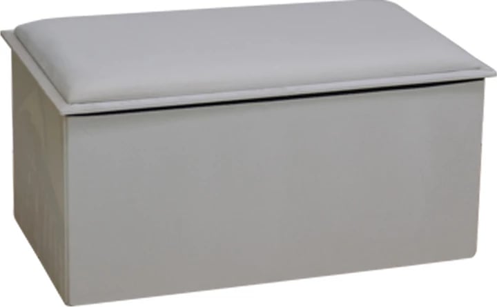 Stool-trunk Koper, kadife, ngjyrë bezhë, 76x38x38cm (set prej 4 copash)