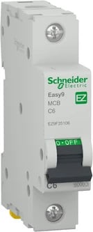 Siguresë Automatike 1P, C 6A, 6kA - Schneider