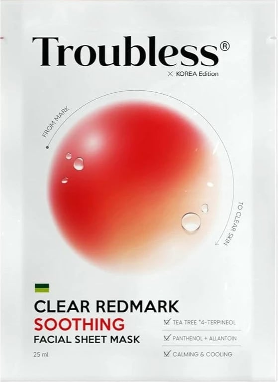 Maskë fytyre Troubless Clear Redmark Soothing, 25ml