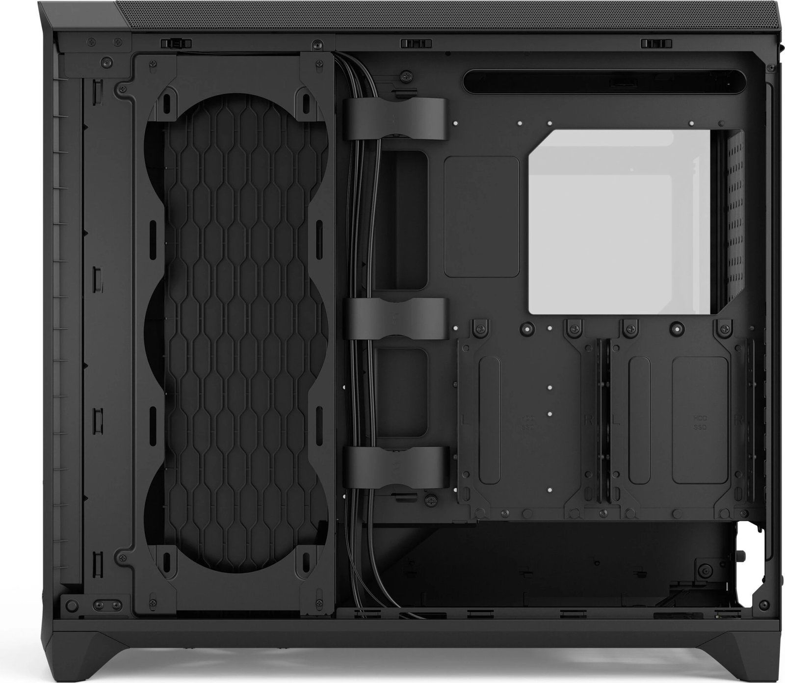 Kasë Fractal Design Meshify 3 XL, midi tower, RGB, xham i temperuar, e zezë