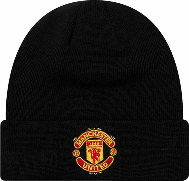 Kapelë beanie New Era, unisex, e zezë