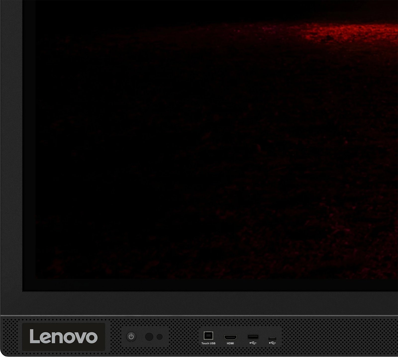 Ekran i madh interaktiv Lenovo ThinkVision T75, 75 inç, 4K Ultra HD, LED, Touchscreen, Raven Black