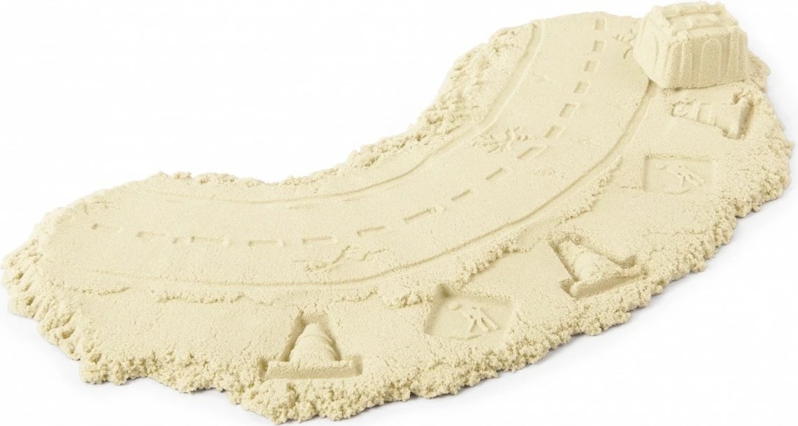 Set lodrash me rërë kinetike MGA Wonder Factory Never Dry Sand Trucks, Dumper Truck, plastikë