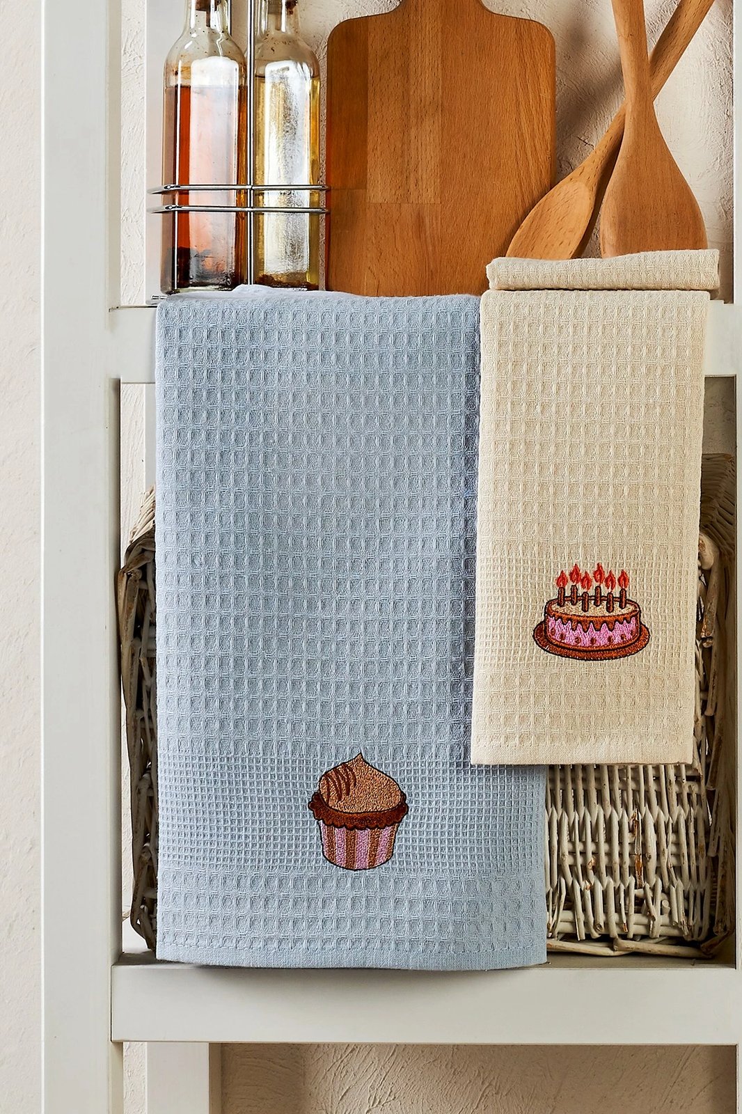 Set peshqirësh kuzhine (6 copë), Mijölnir, Cake