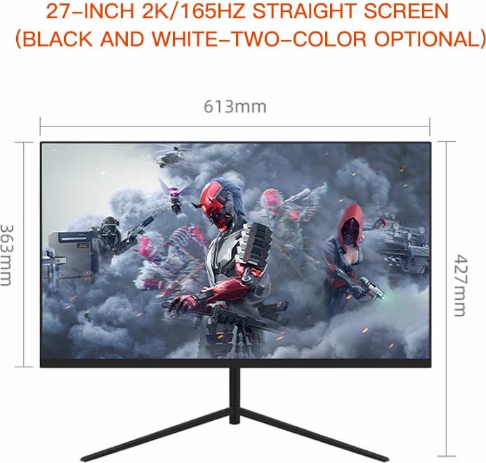 27 inch Curved Monitor Gaming STARDOM ZP2774  2K  1500R 165Hz