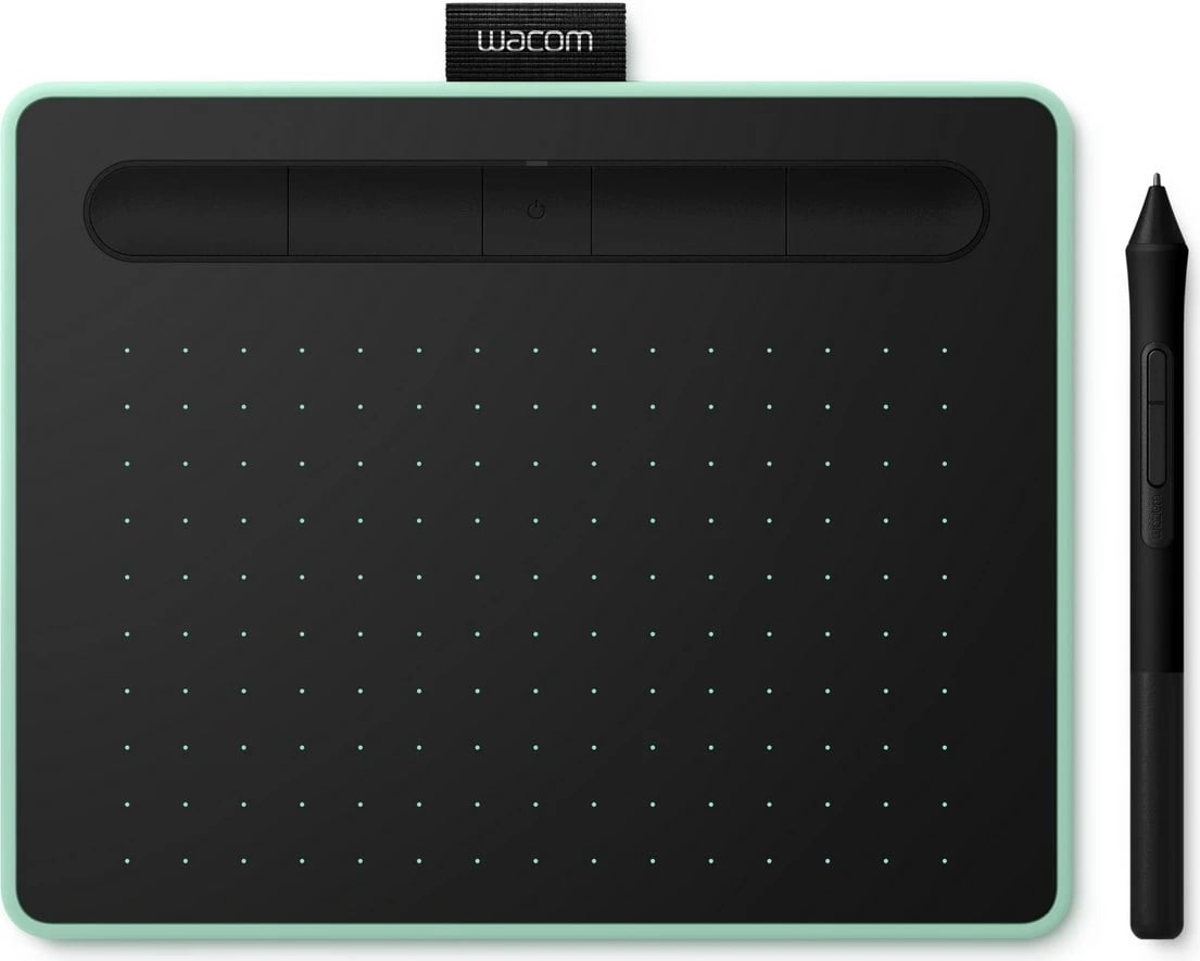 Tablet grafik Wacom Intuos S Bluetooth, i zi/gjelbër