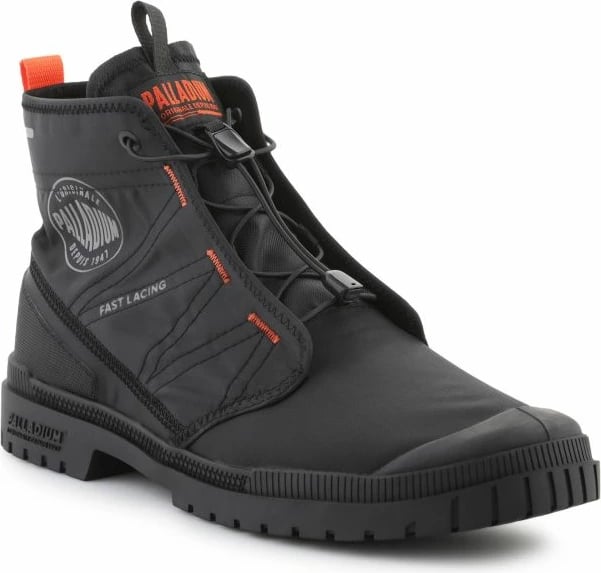 Këpucë Palladium për meshkuj dhe femra, të zeza
