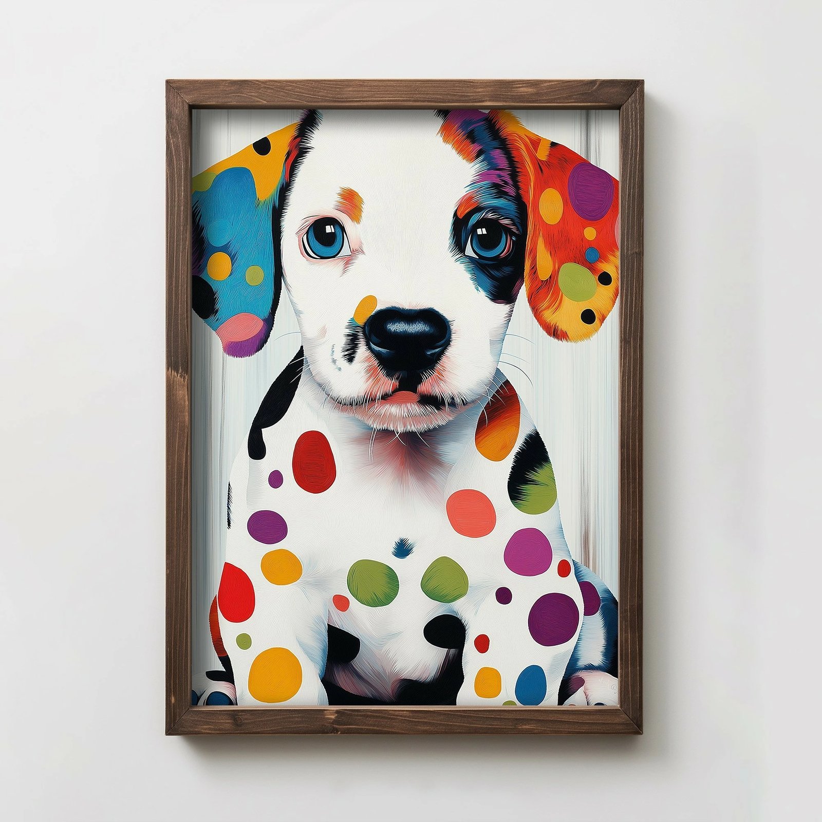 Pikturë dekorative me kornizë MDF, Wallity, TUN027-XL, shumëngjyrëshe, 50x70x3.5cm